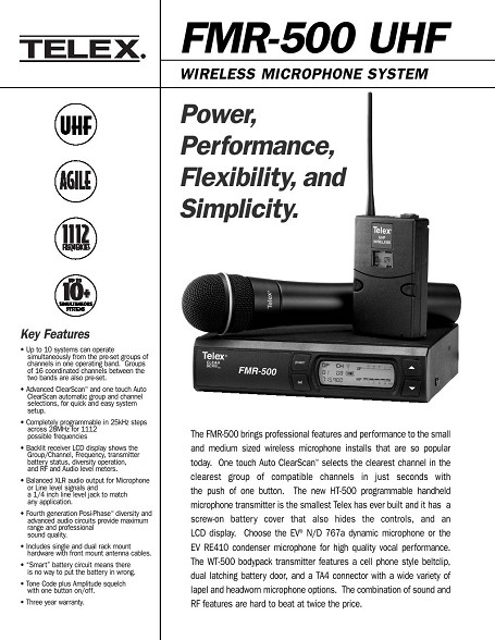 Digital Wireless Transmitters Bonnin Electronics Inc. Puerto