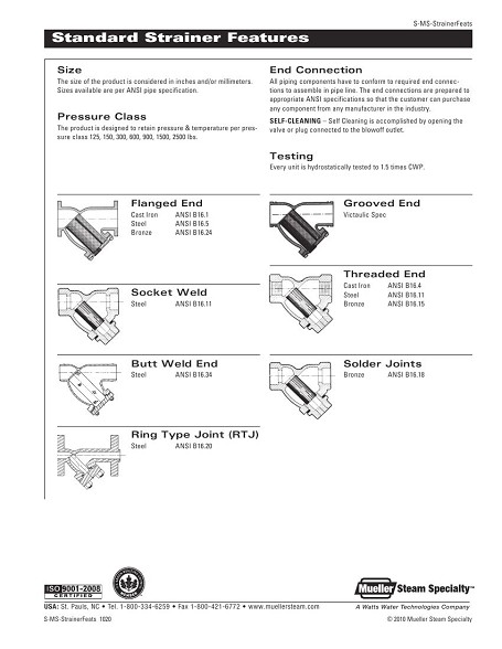 Valves Strainers - Universal - Puerto Rico Suppliers .com