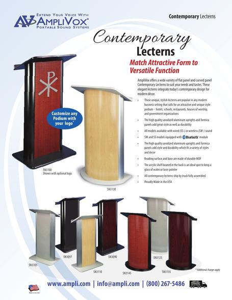 Wireless Victoria Lectern